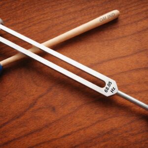 Low Om 68.05 Hz Weighted Tuning Fork With Velvet Bag & Allen-Key