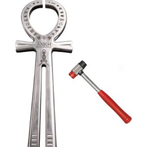 Ankh with Premium DNA Key  Giant Tuning Fork  Sound Healing
