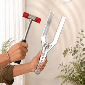 piano A note 440 hz giant tuning fork