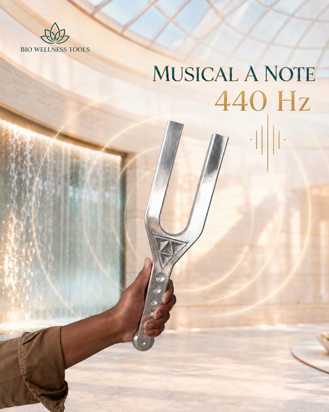 piano A note 440 hz giant tuning fork - Image 4