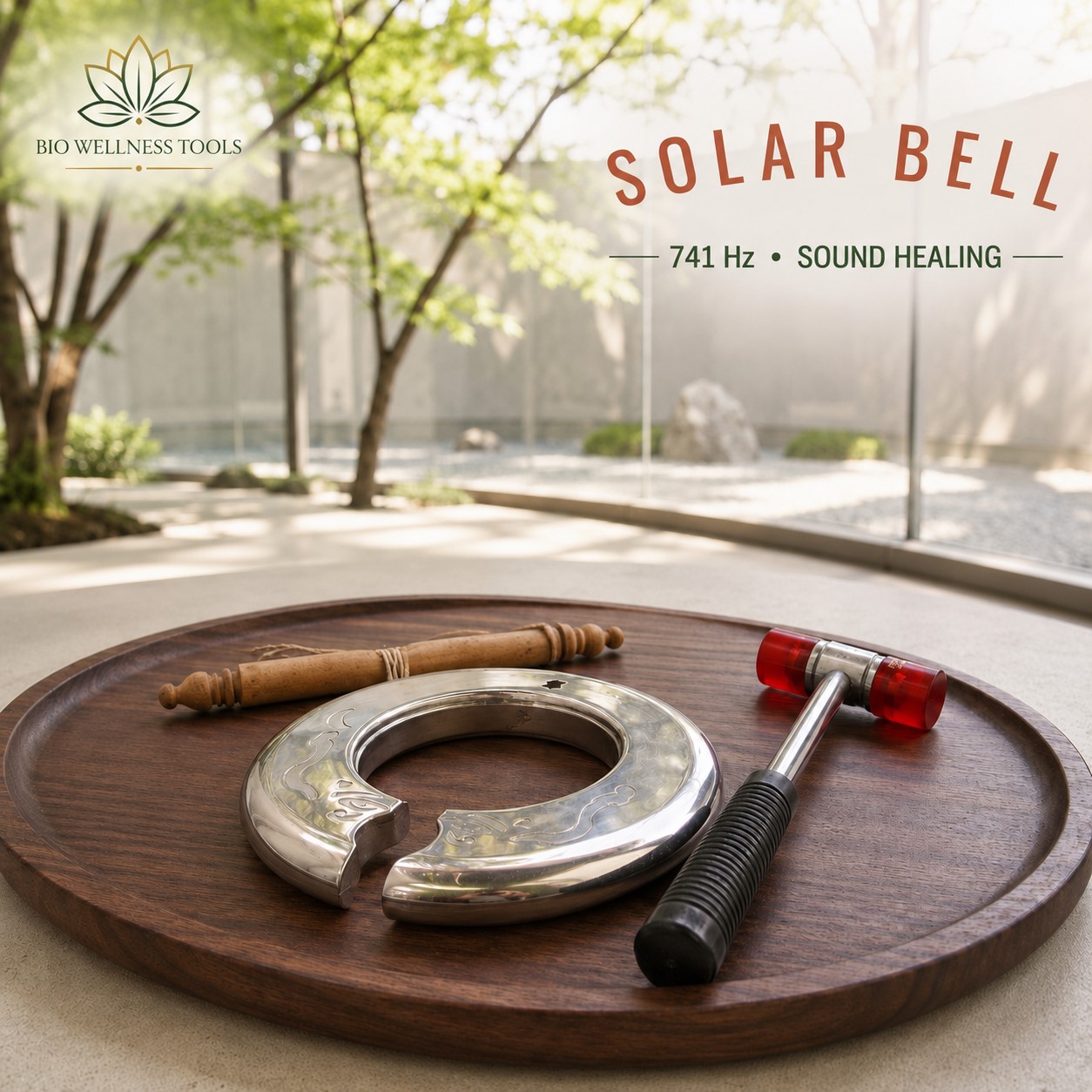 Solar Bell 741 Hz solfeggio frequency - Image 2