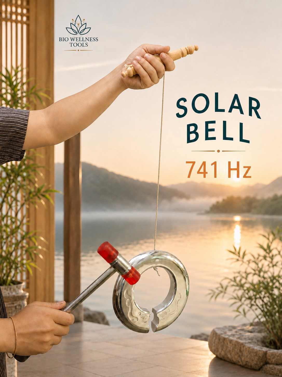 Solar Bell 741 Hz solfeggio frequency