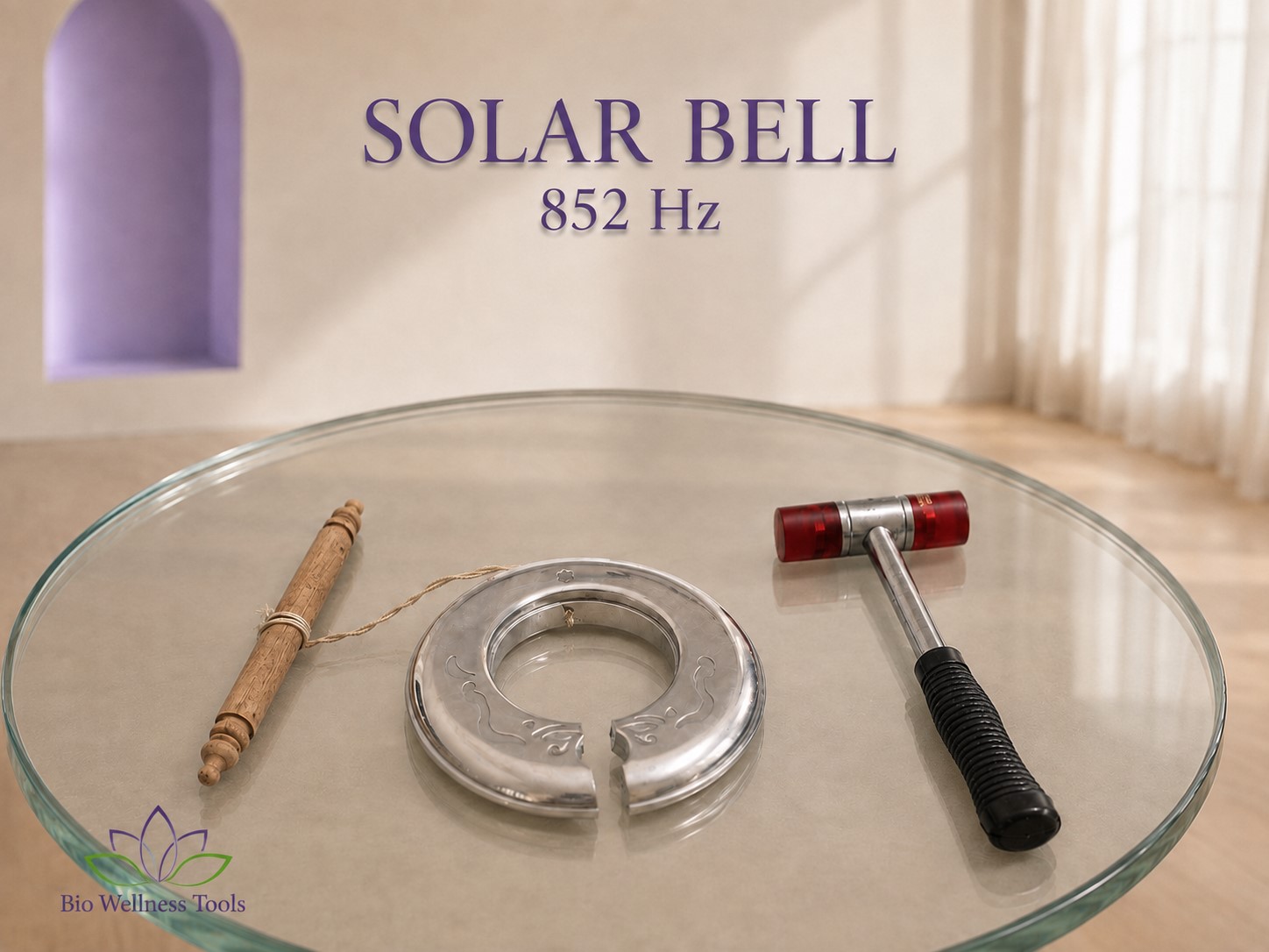 Solar Bell 852 Hz Solfeggio frequency