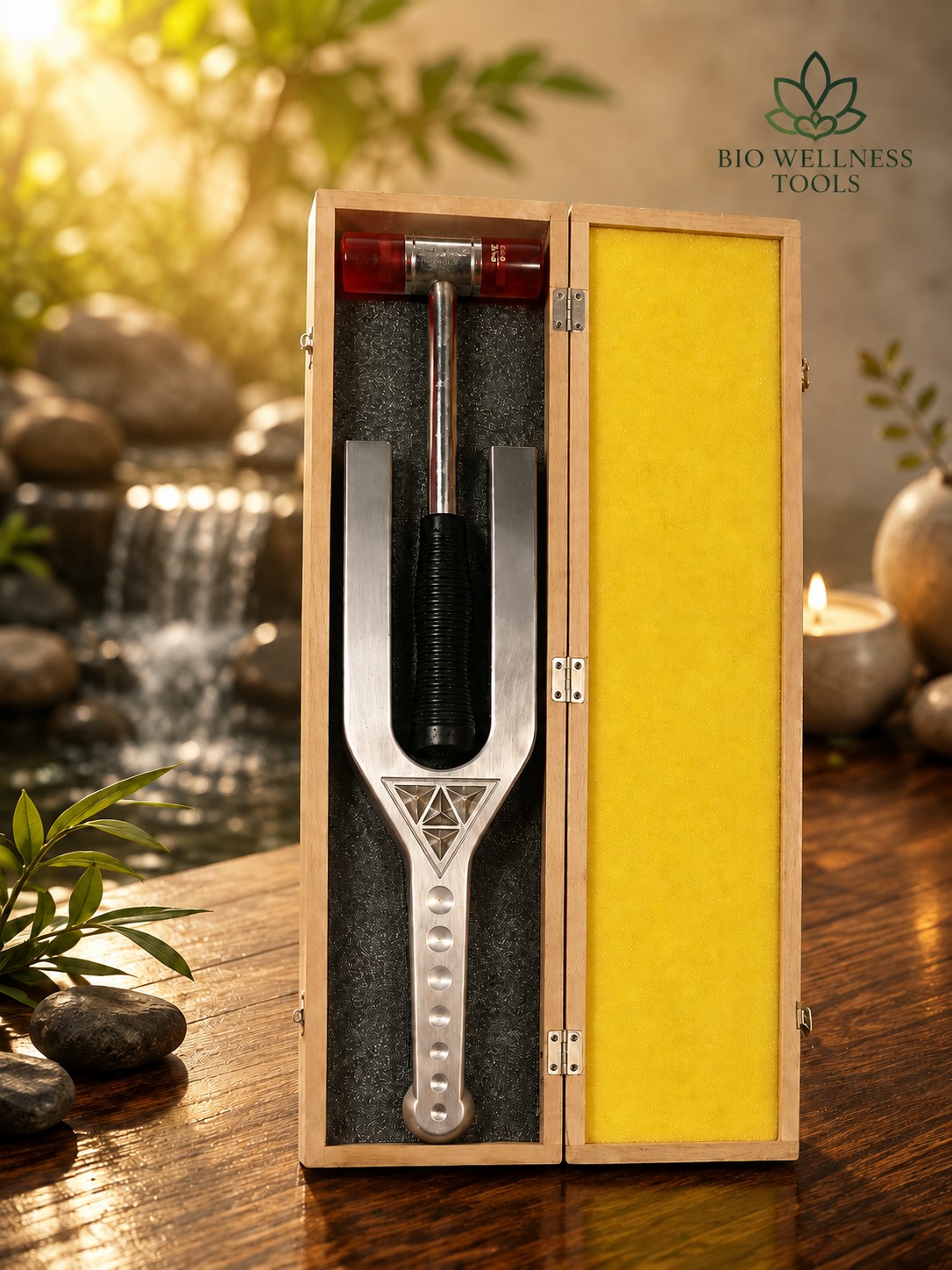DNA Key 852 Hz Solfeggio Frequency Tuning Fork - Image 4