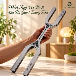 DNA Key 384 Hz & 528 Hz Giant Tuning Fork With Mallet